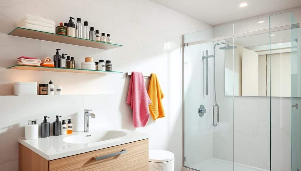 Bathroom storage solutions