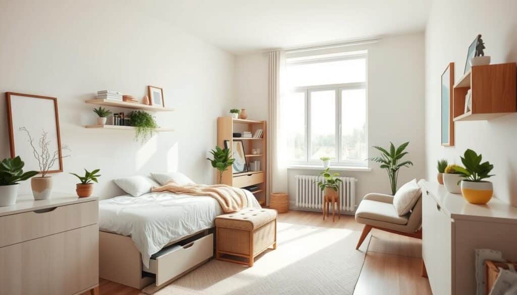 Decluttering tips for small rooms