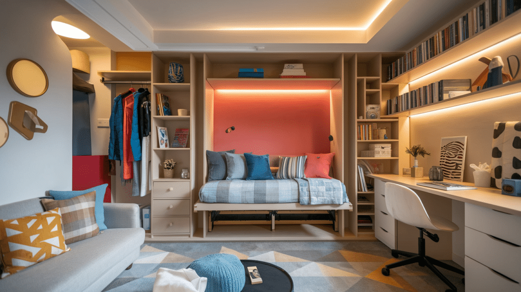 Murphy-bed-for-student-apartment