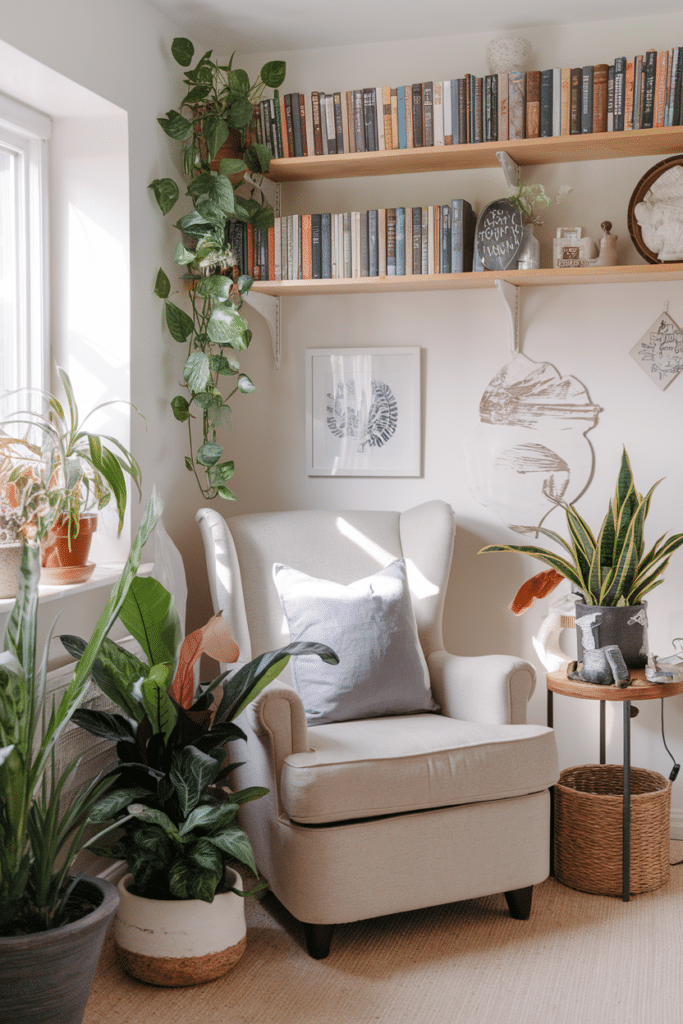 Nature-Inspired Indoor Nook