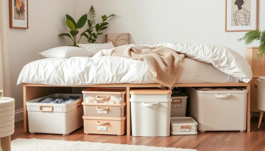 Under-bed storage solutions Under-bed storage solutions