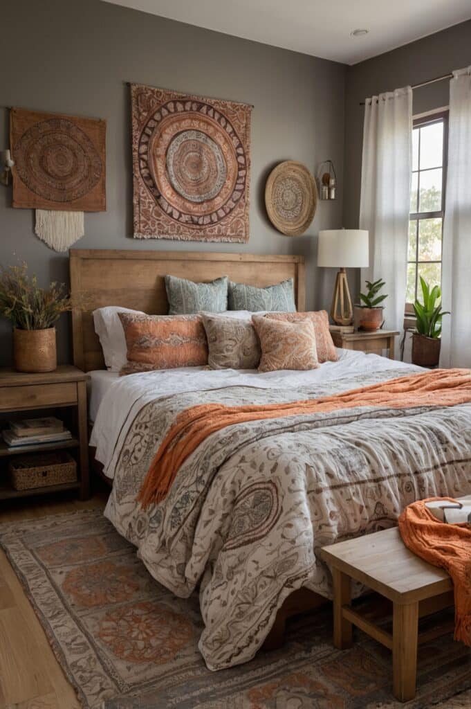 Boho Bedroom Ideas Mixing Patterns Boldly