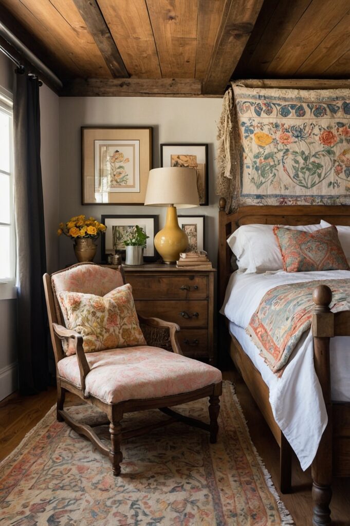 Boho Bedroom Vintage Furniture Pieces