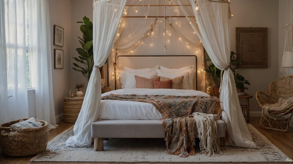 Create Boho Look Bedroom