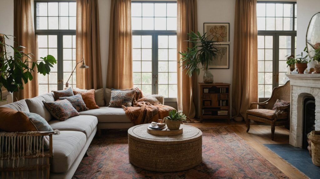 Create Boho Look Living Room