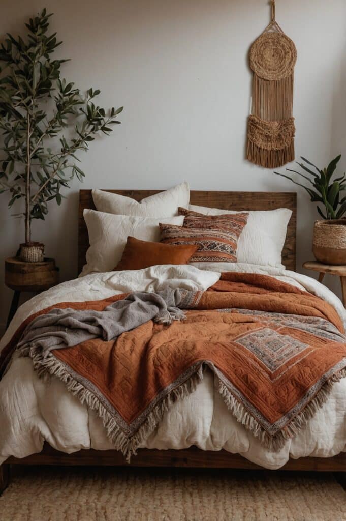 Textured Bedding Combinations