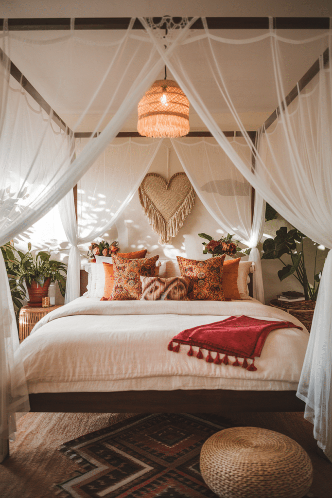 boho bedroom ideas Dreamy Canopy Beds