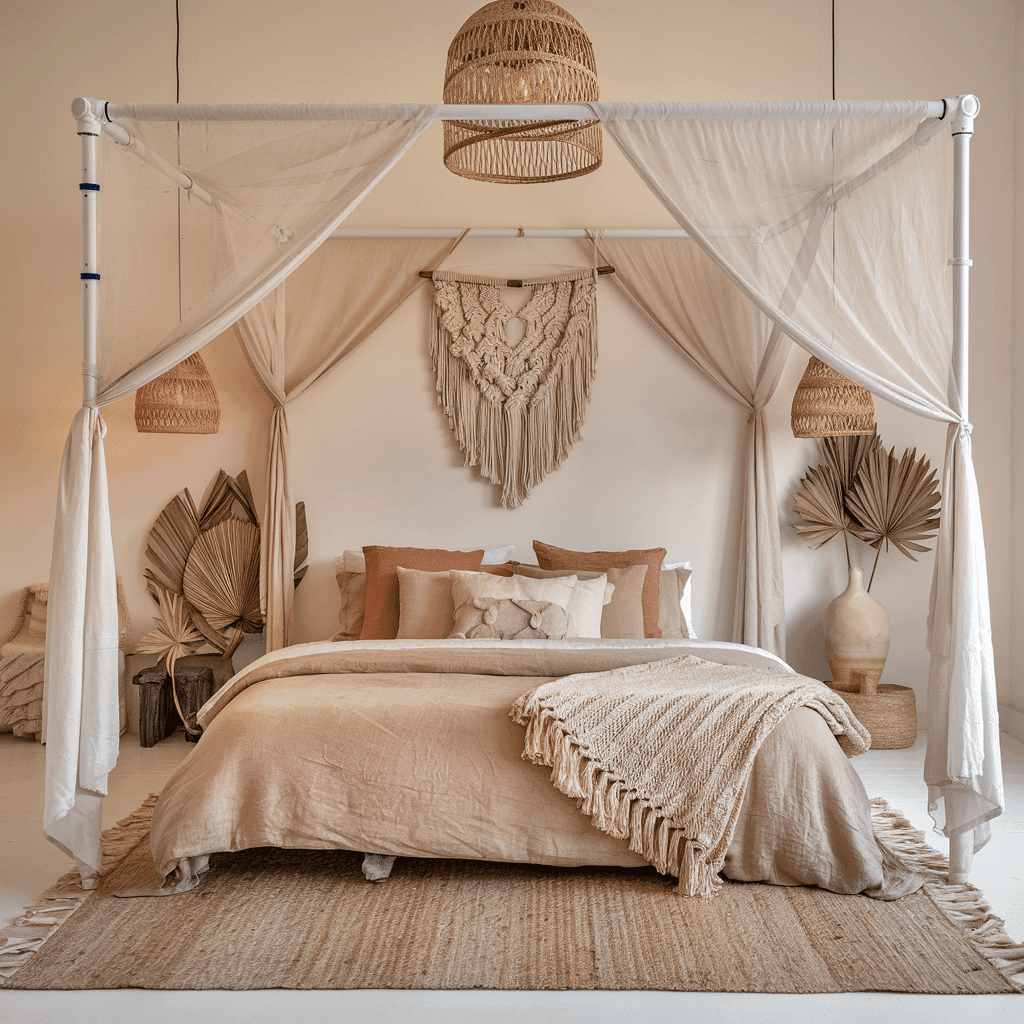 diy boho decor bedroom